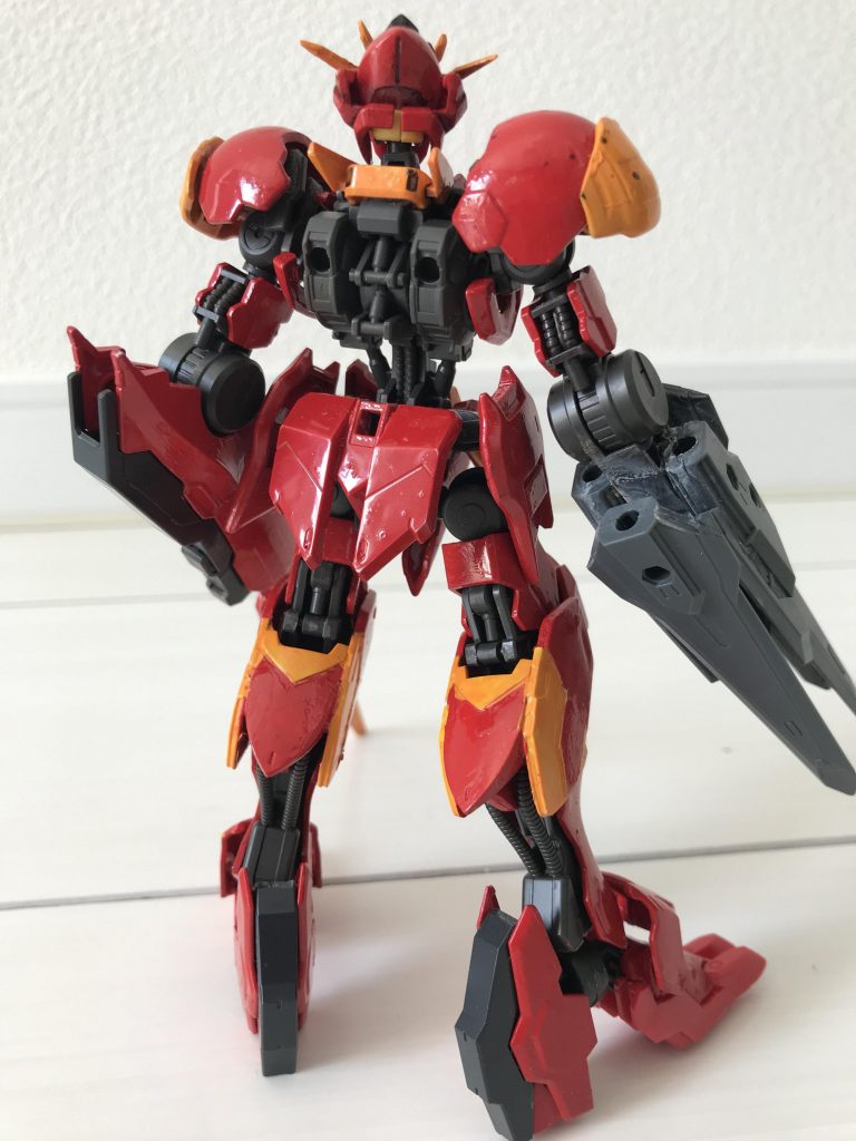 後ろ墨入れをミスってますね