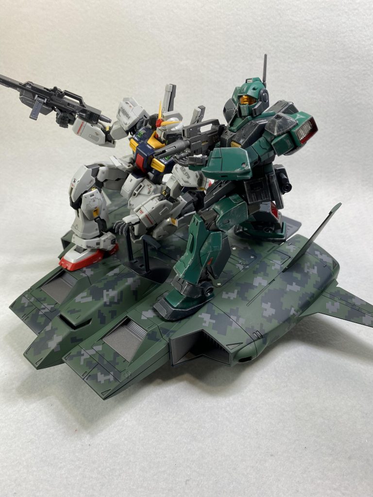 コレがやりたくて前作のネモを買いました。Mk2はRGの過去作です。