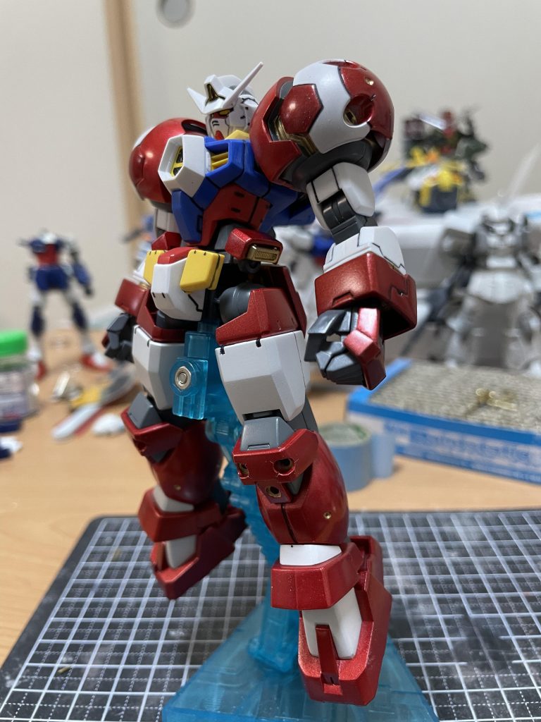 エネルギーを全開で放出したため軽いオーバーヒートのためにノリスを追撃できなかったのは悔しかったが護りたいものを守れた事にアレクスは満足していた。『よかった…俺にも守れる力はあるんだ。』補給艦は破壊できなかったがアレクスにはひとつの希望が見えた気がした。つづく