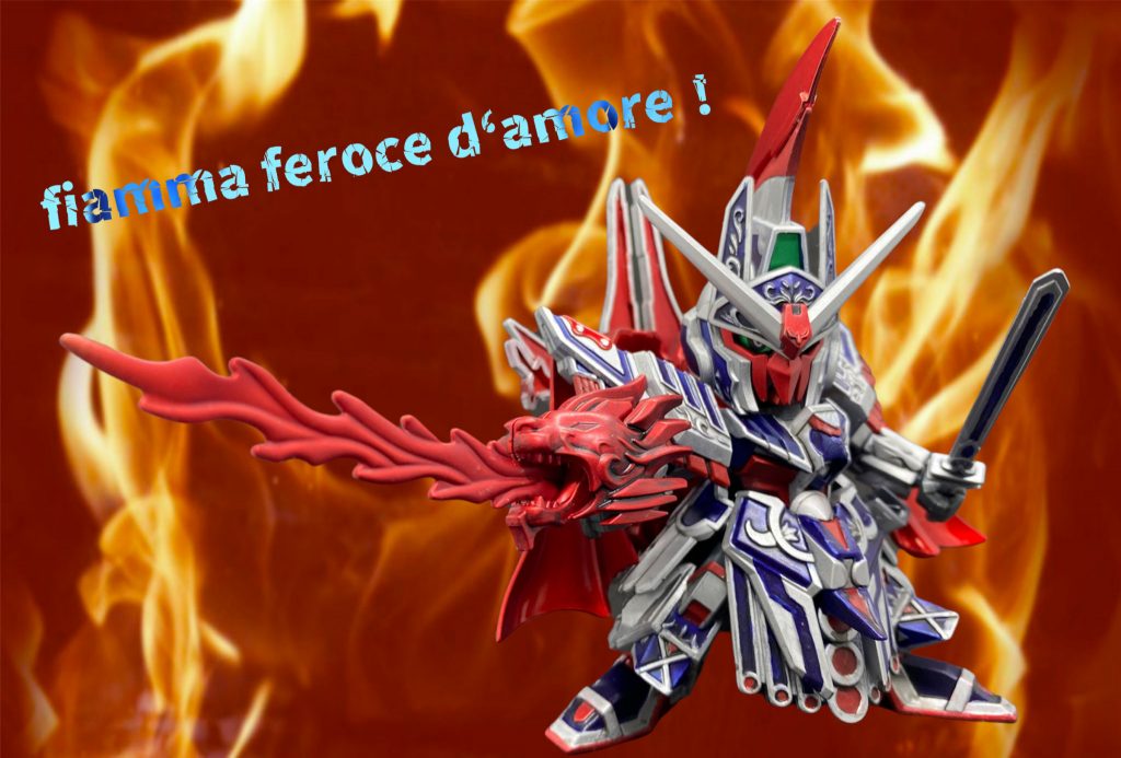 うーん、格好いい。拡張パーツ装備時のボリュームは結構な満足度。