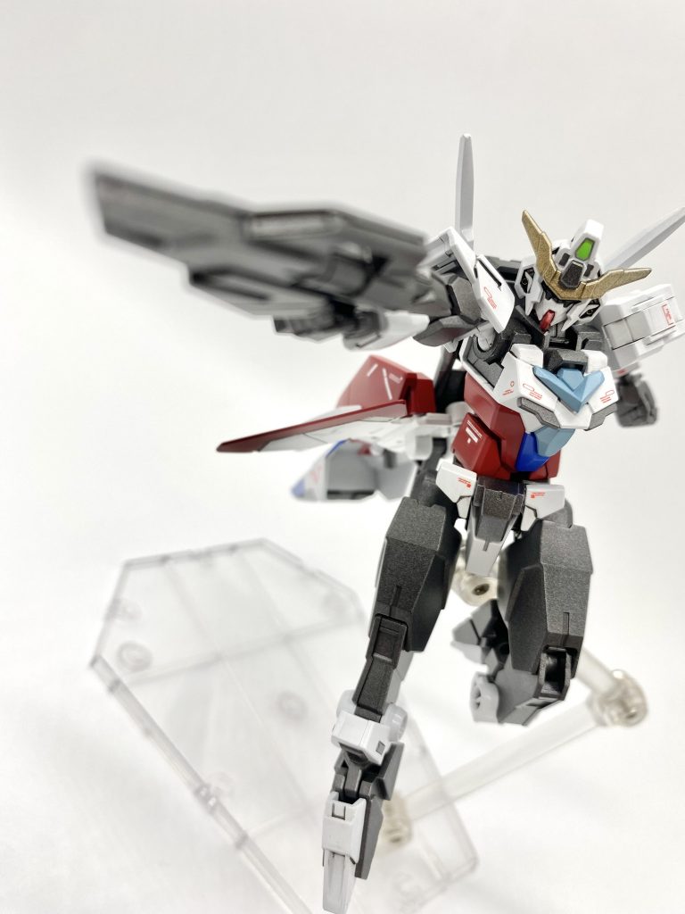 アクション!コアガンダムなので可動は言うことなしですね