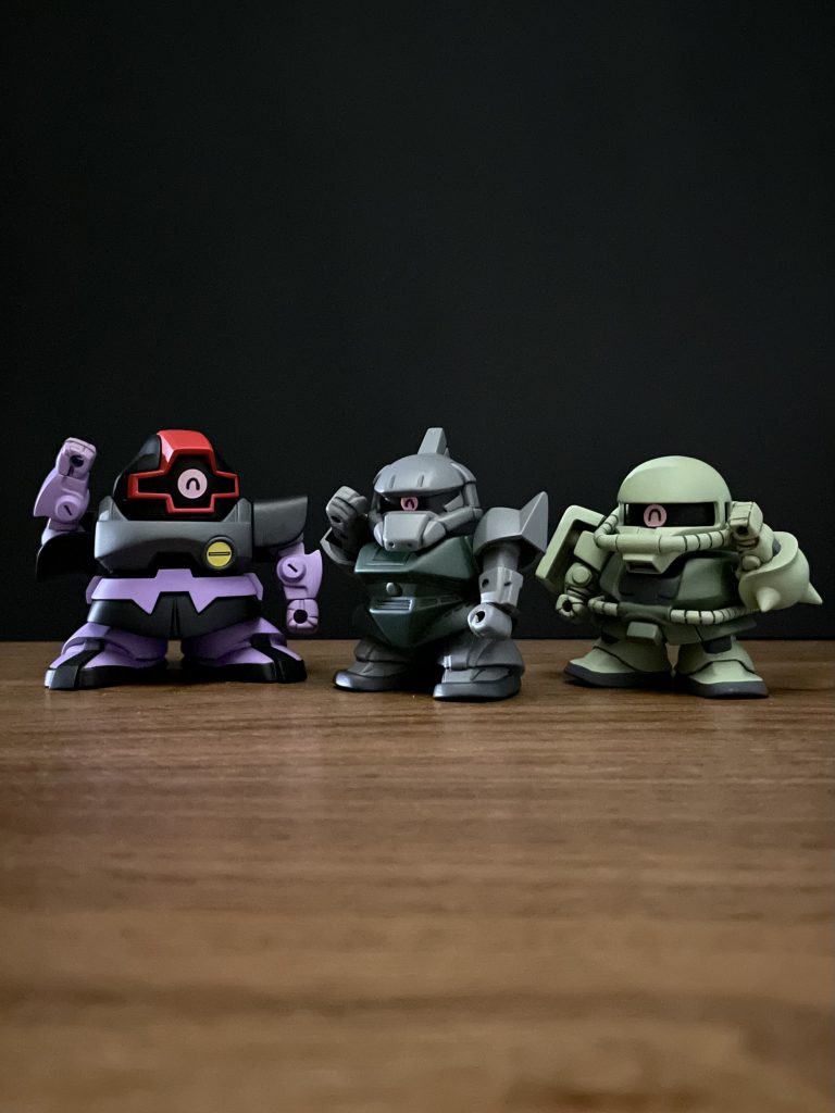 ニッコリ モノアイ チームで、ジーク・ジオン！！！