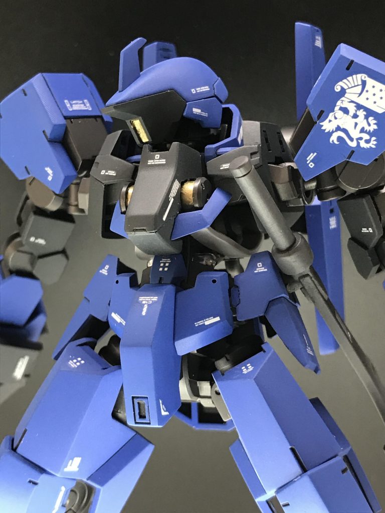 失敗した塗料も無駄にならず、今回も満足のいく一品になりました♨️あとは是非ダインスレイヴを装着して、例のあのシーンを再現したいところですw