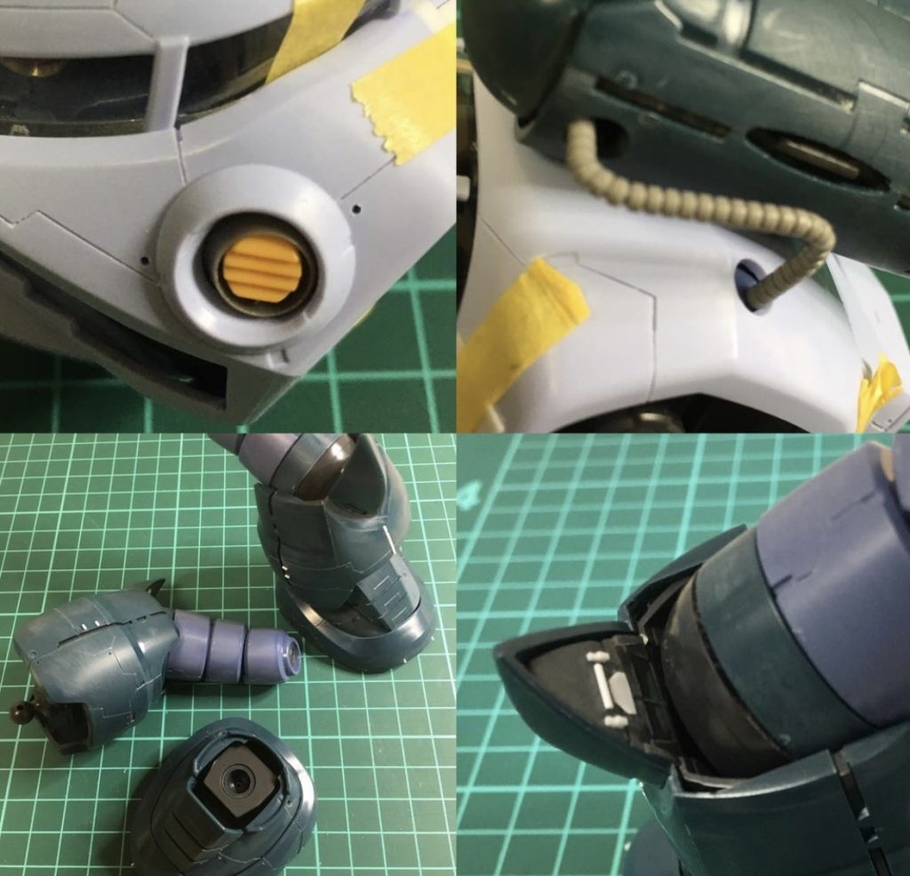 画像右上、、ビルダーズパーツのパイプ、、便利でした。パイプの芯の部分だけ、、再販して欲しいです(T ^ T)