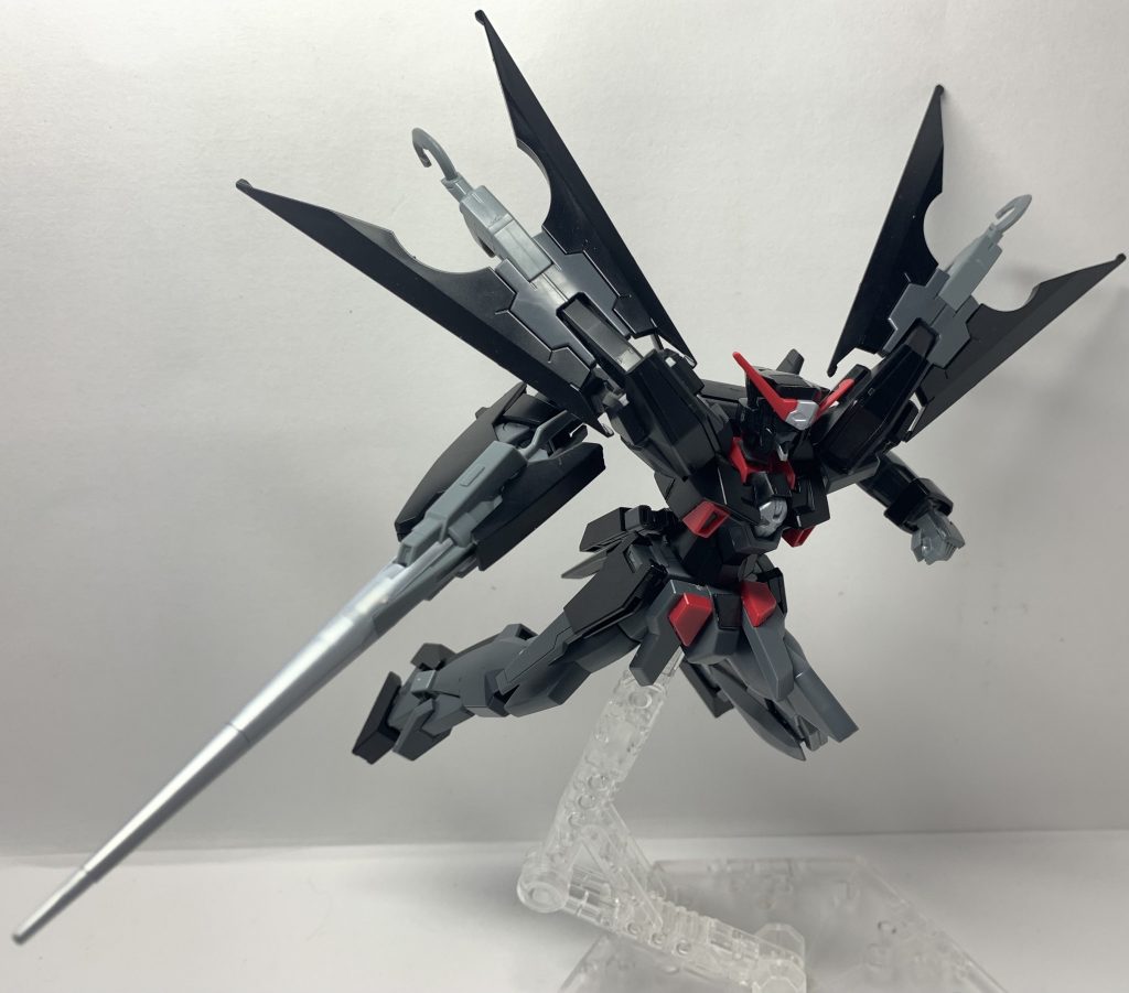 飛翔ポーズその2。