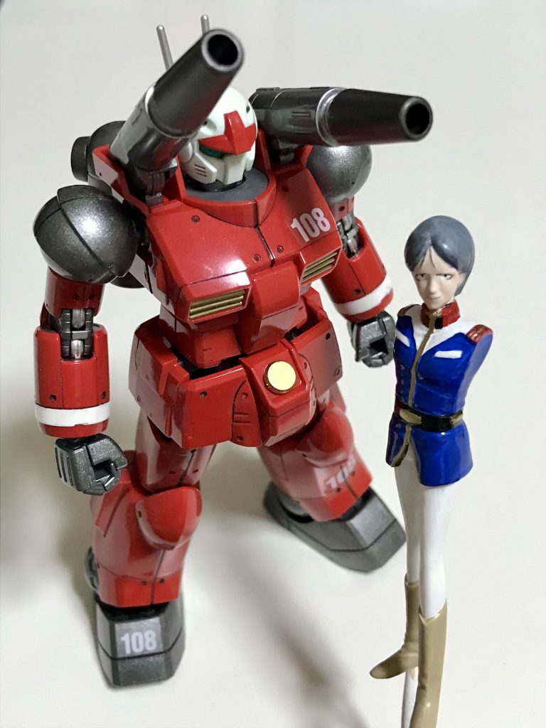 だいぶ以前に作ったガンキャノン。保管していたのを出してきました。