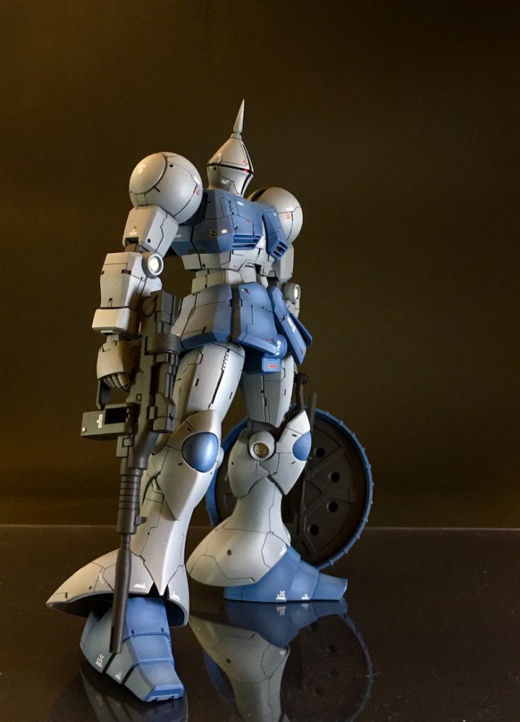 シールドの持ち手が可動します。ダランと持たせるのが好み(´∀｀)