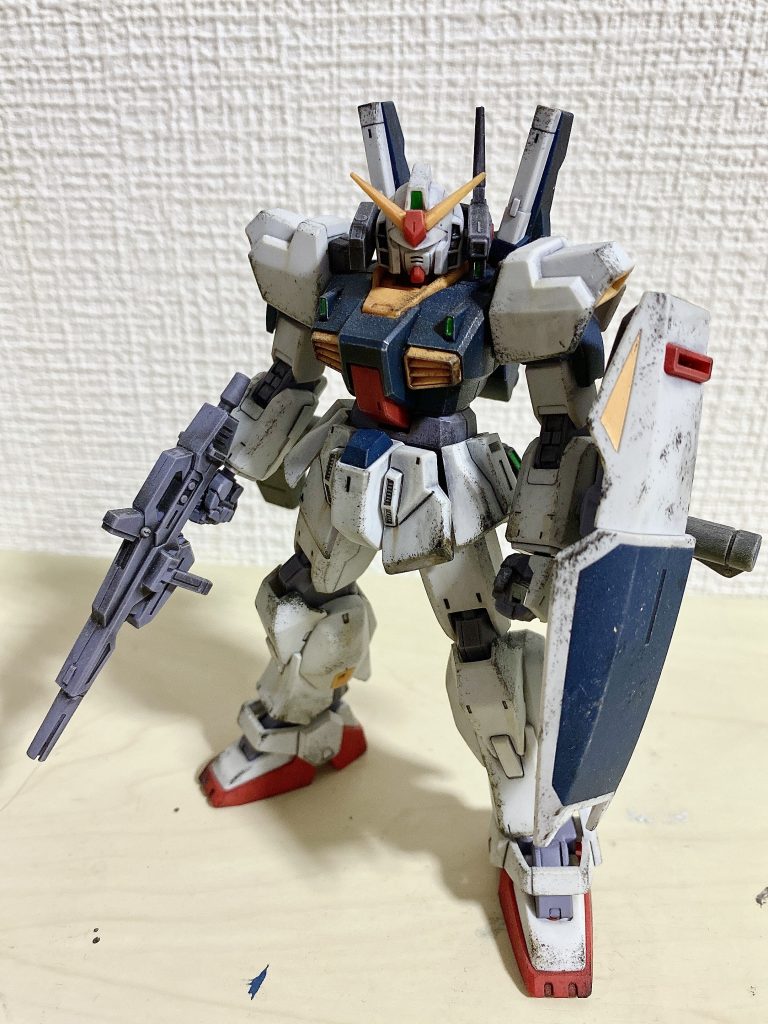 HGUCの中で一番好きな機体です！360°カッコいい！リバイブ版に賛否はありますが、私はRGよりもこちらの方が好みです〜