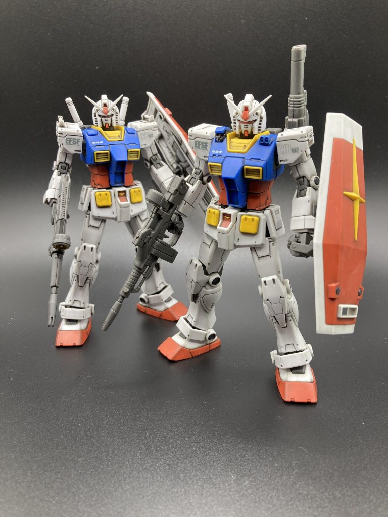 HG RX-78-02 ガンダム(GUNDAM THE ORIGIN版) 前期型/中期型