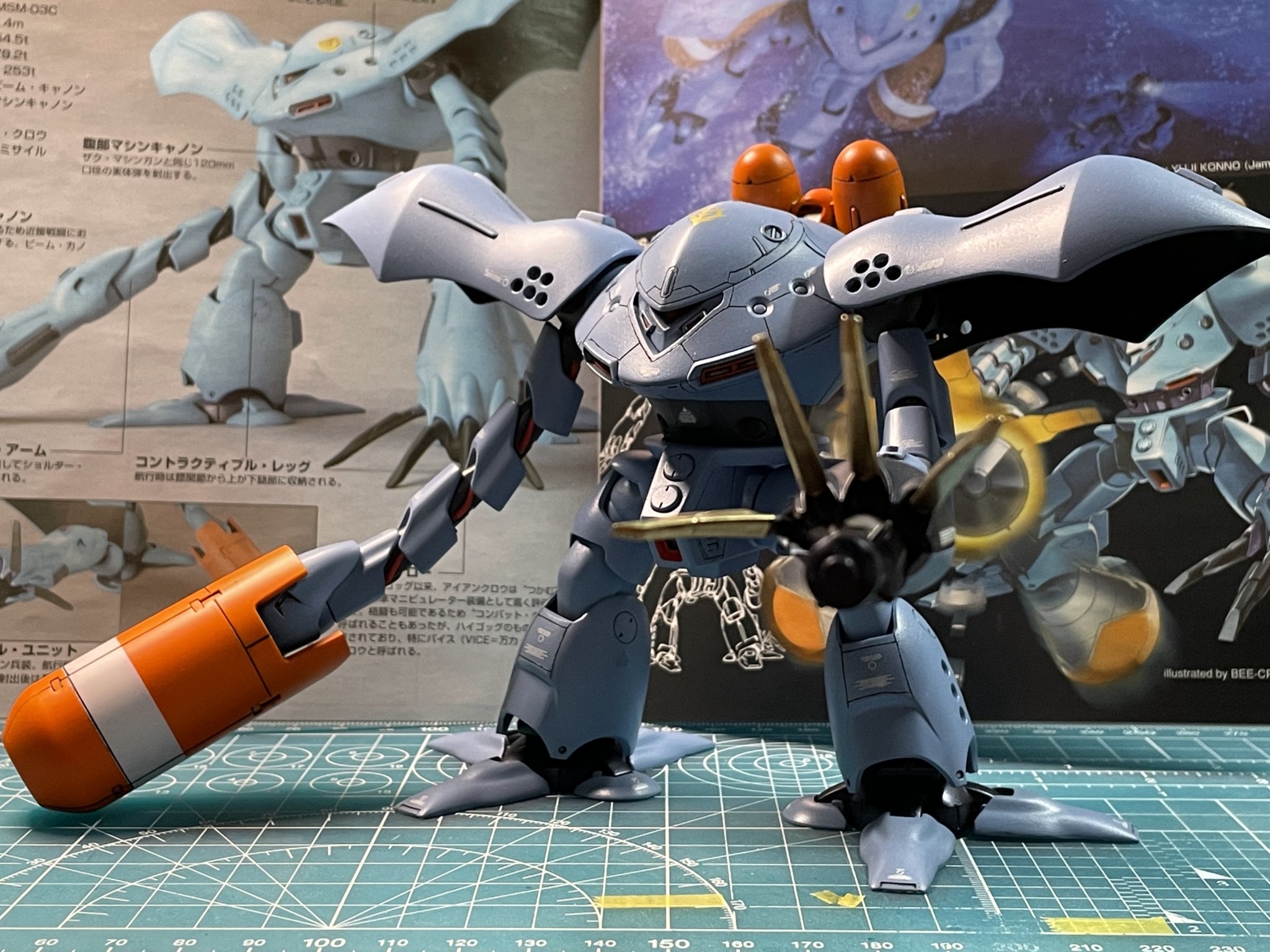 HG ハイゴッグ 全塗装｜PROPEさんのガンプラ作品｜GUNSTA（ガンスタ）