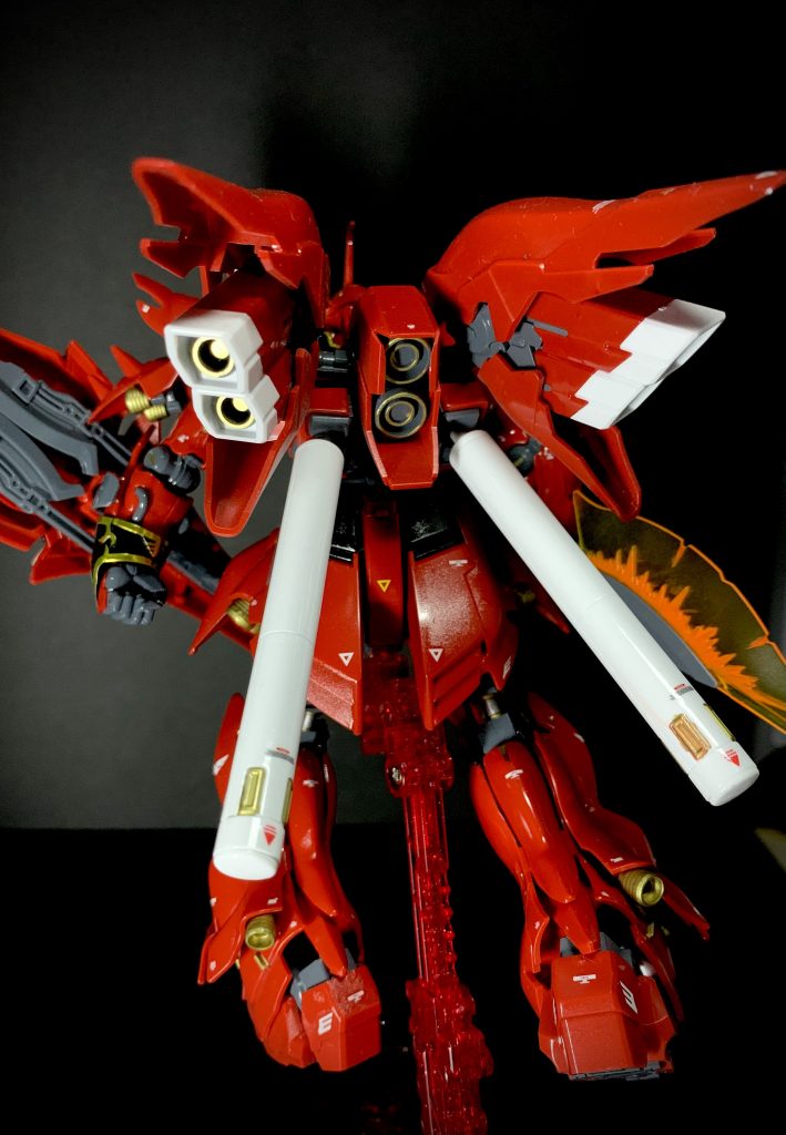 バックショットも。 白いプロペラントタンクは、なんだか新鮮✨