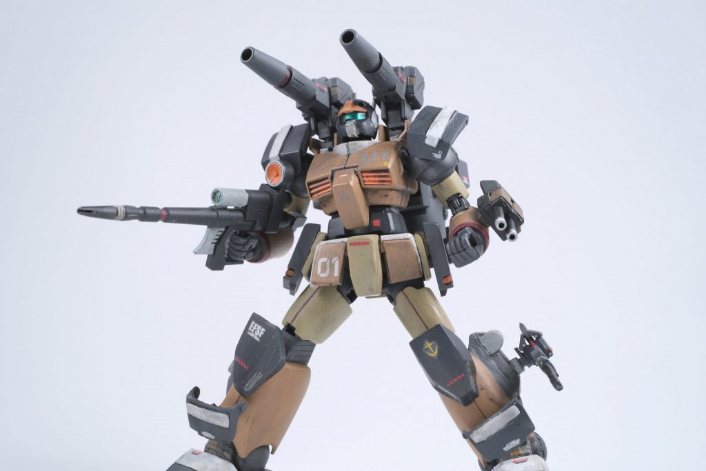 更にビームキャノンは通常の実体キャノンの改良型への換装も可能に。陸上だとビームキャノンの減衰キツそうなのでその対応って事で。