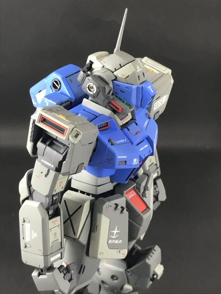 右耳のセンサーはRGのマークⅡのものをくっつけていい感じ。