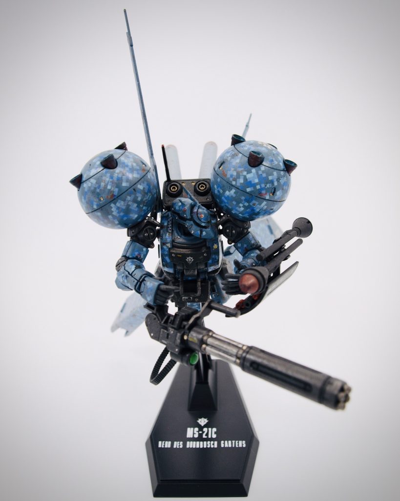 1/144 HGUC ドラッツェ–4枚目/制作者：@FATSOULDT