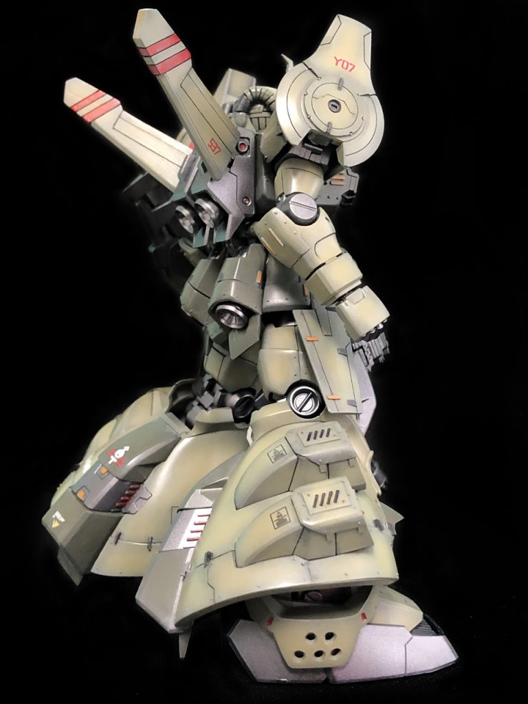 HGUCグフフライトタイプ–4枚目/制作者:black🇯🇵