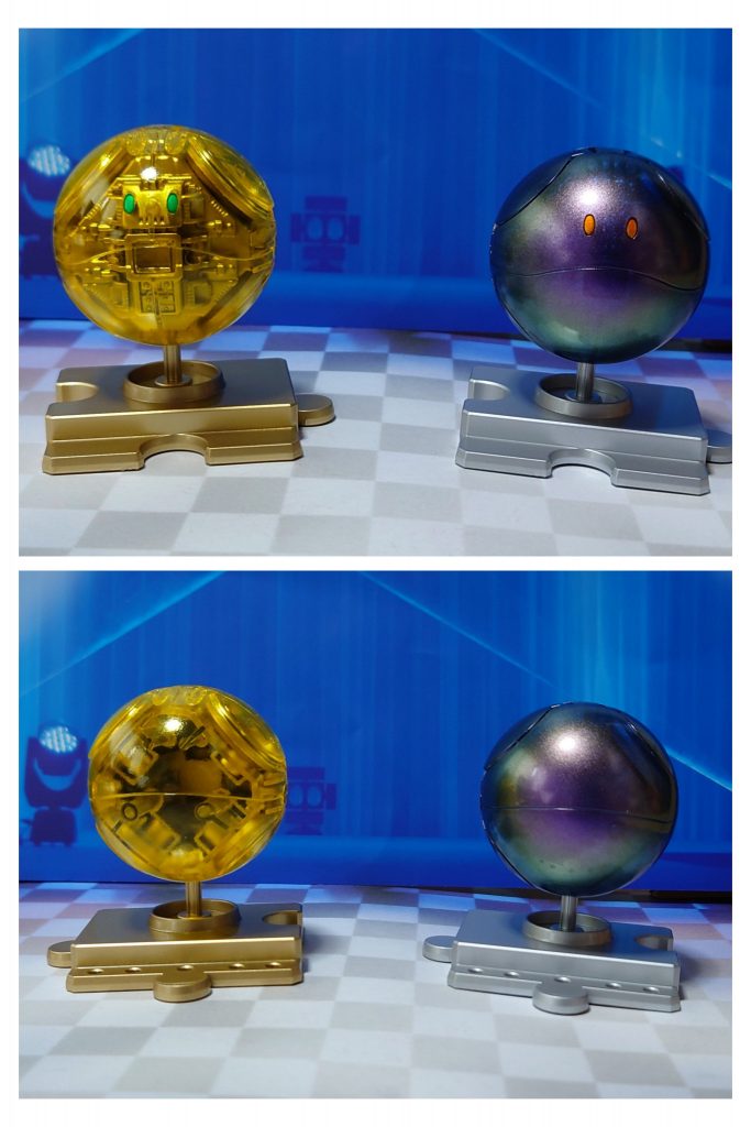 クリアハロの前後ろ。