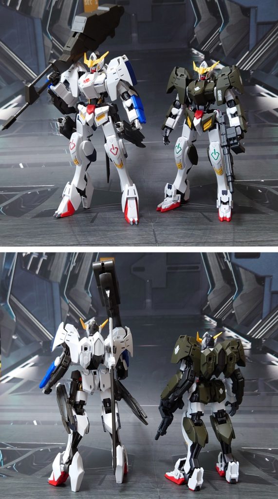 バルバトス第6形態との比較。