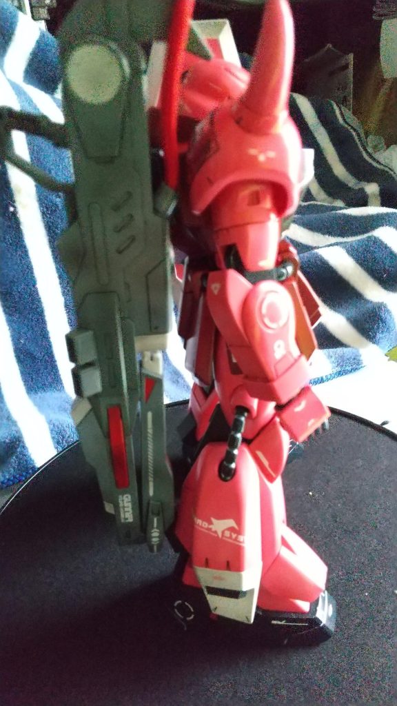 この本体のピンク色は苦労して調色したなぁ。