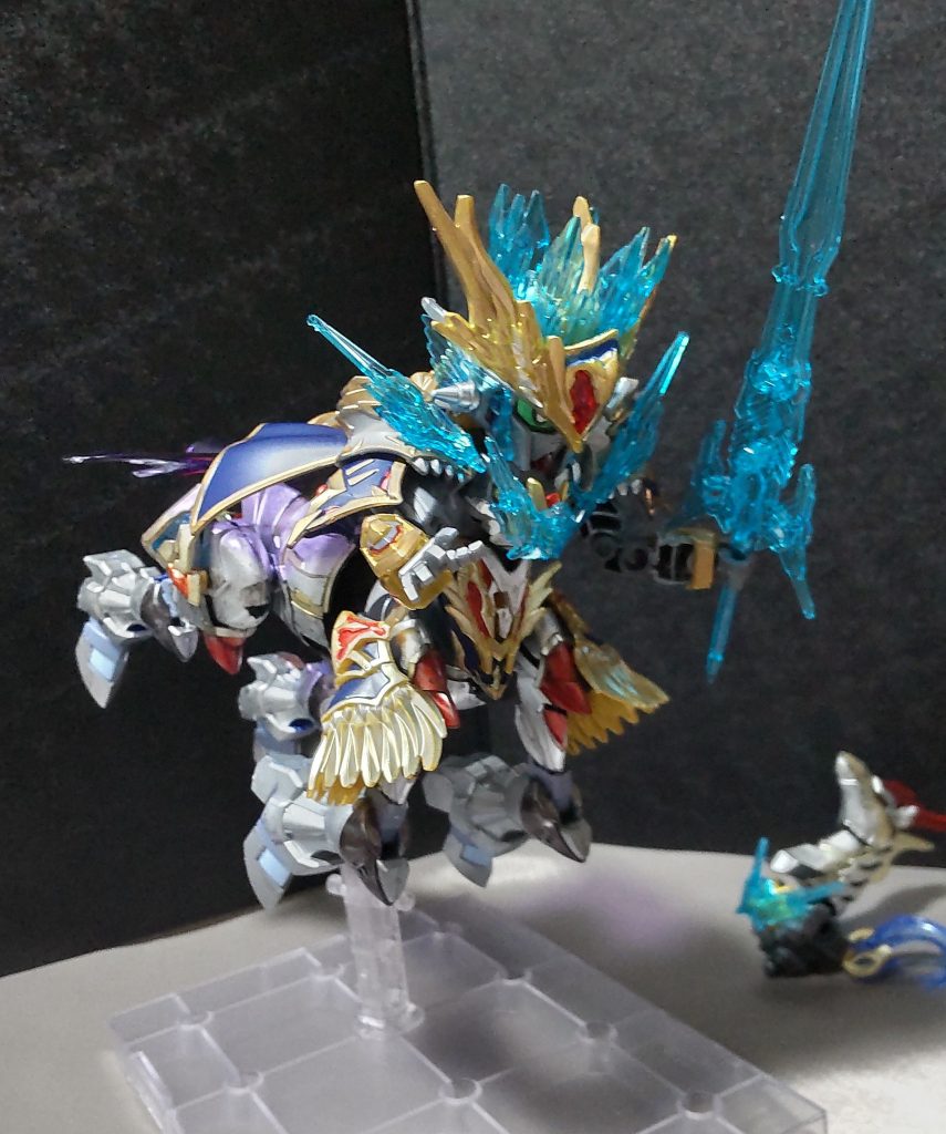 上半身を付けることで、精太頑駄無のオラシオンケンタウロスモードみたいになることも可能です。