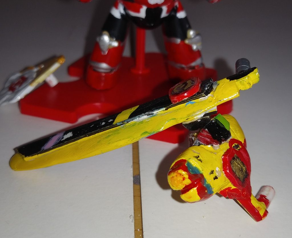 ここまでの２つの武器は、釘で、合体可。一応？「パーティータイム！」、出来ます(笑) 