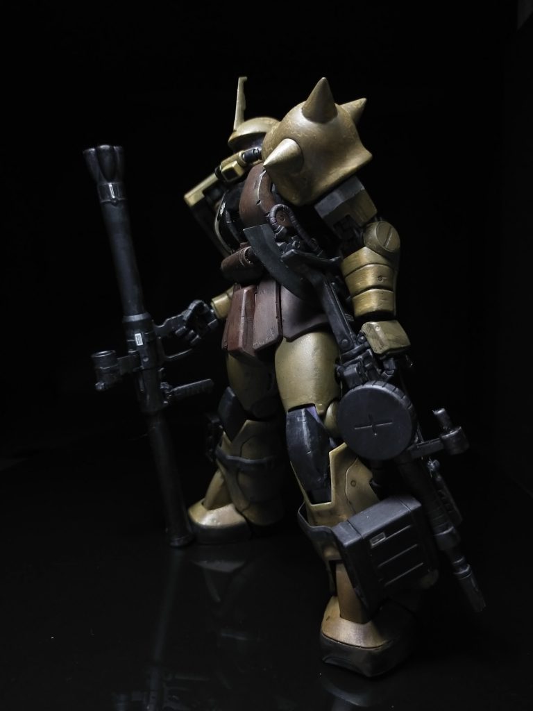 MGザクⅡ デザート塗装–2枚目/制作者:sorahanano