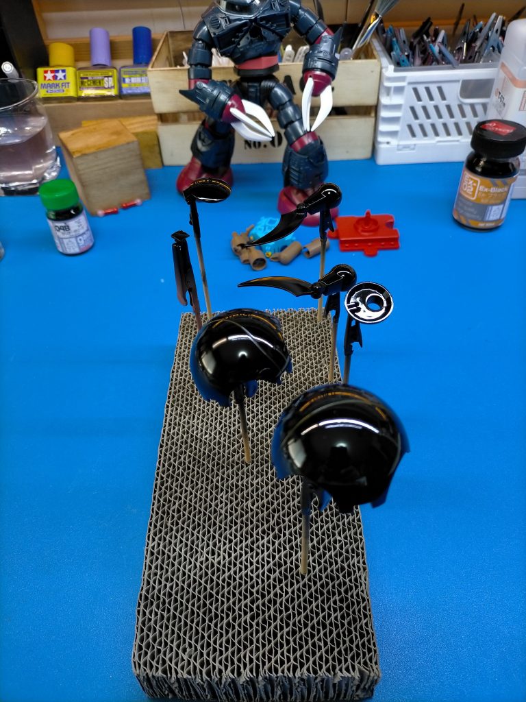 ブラック　２回目塗装