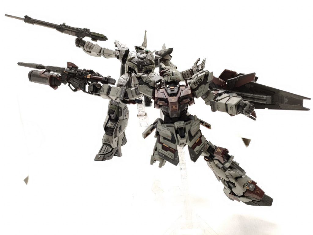 一号機がいないので、ゲストのバーザムさんとファイナルシューティングの再現🦄🦄✨　　最後まで見ていただきありがとうございました