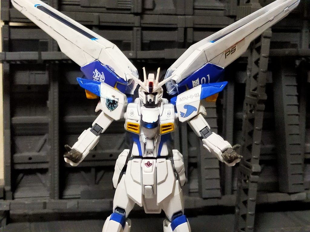 オカダ・カズチカ(すしざんまい)のポーズ。