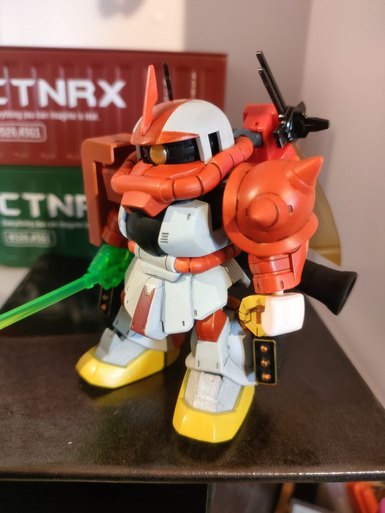 塗装はガンダムマーカーのみです。