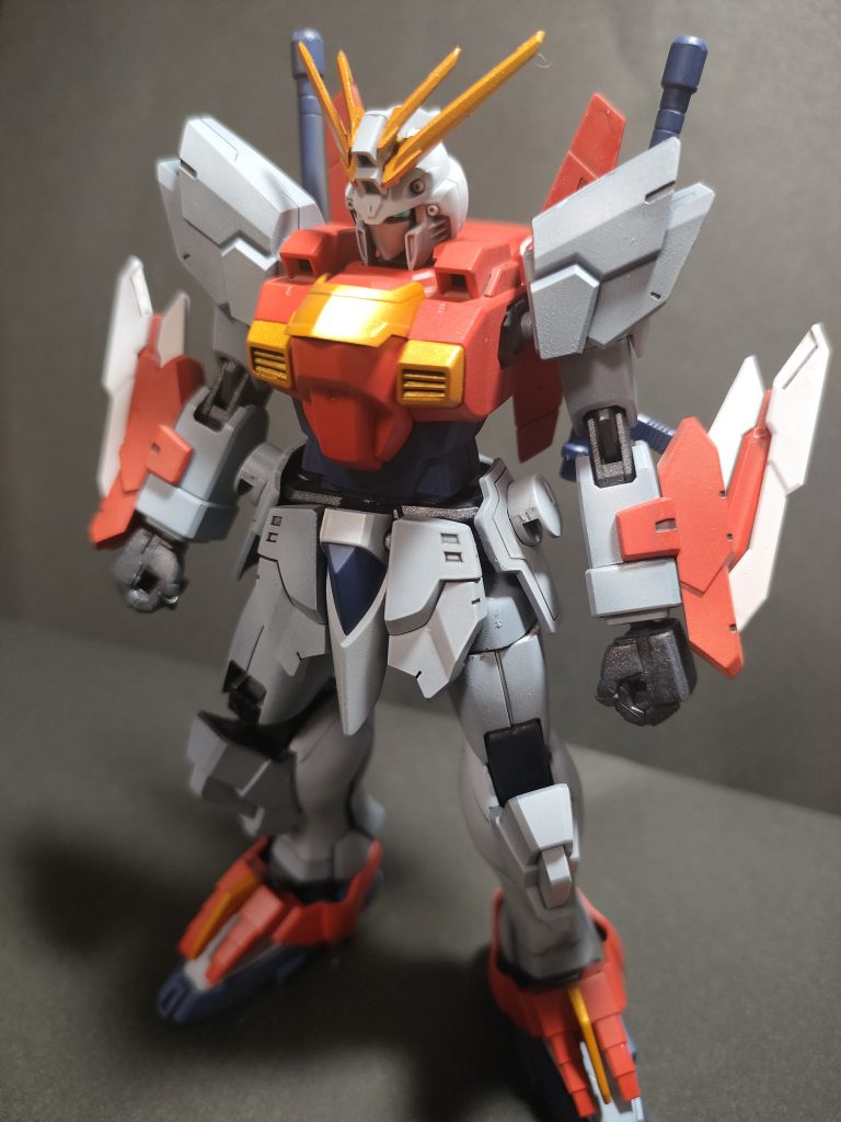 スタイル変更なし、下地黒ベースの全塗装で仕上げました。