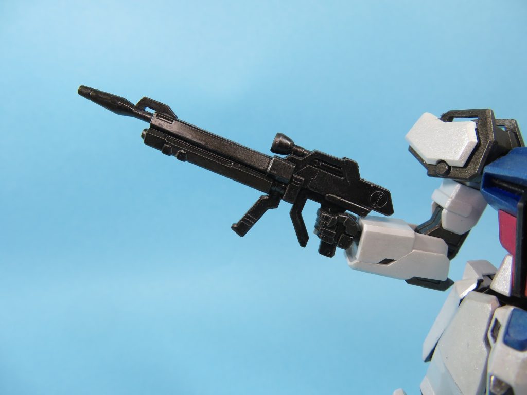 EG ストライクガンダム　チタニウムフィニッシュ風　メラミンスポンジ塗装–5枚目/制作者：Gタクヨ