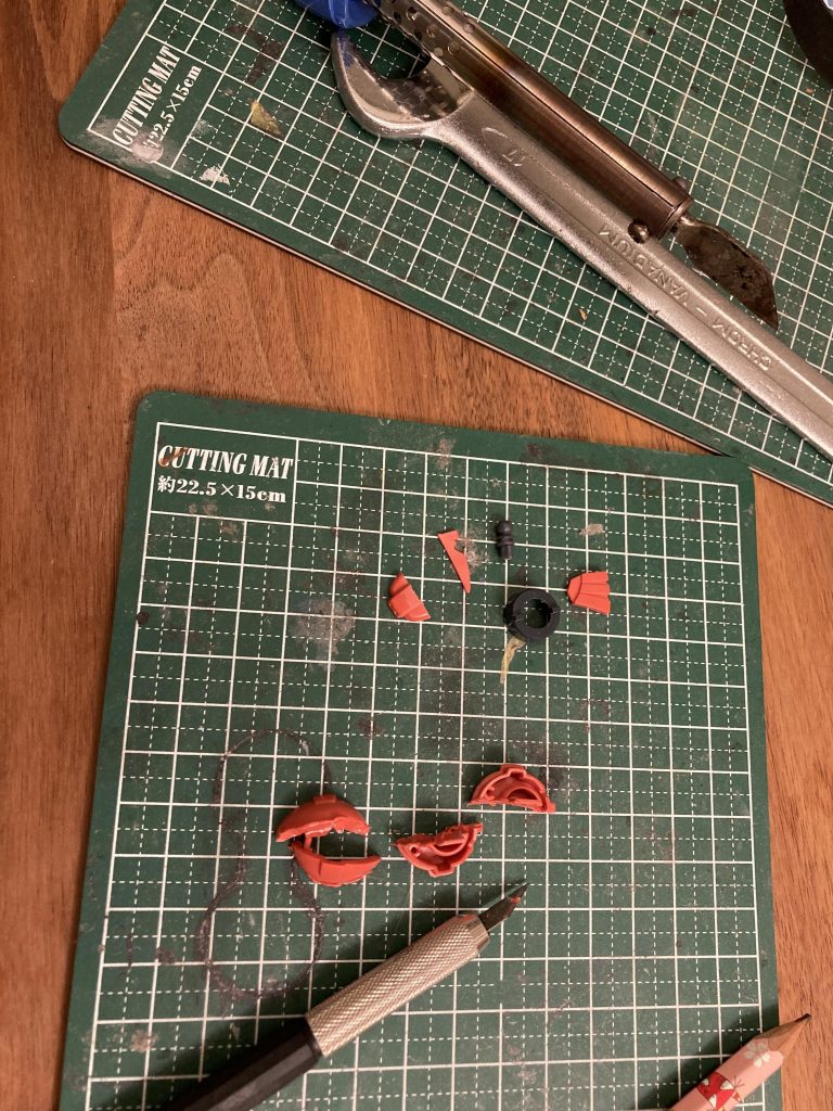 「やぁ！」と頭部を真っ二つ！