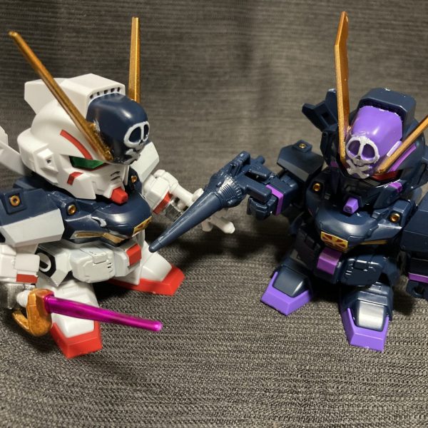 SD　クロスボーンガンダムＸ１＆Ｘ２