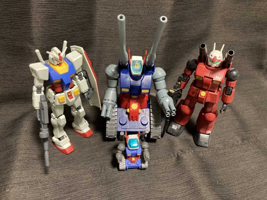 WB隊がHGで揃いました。