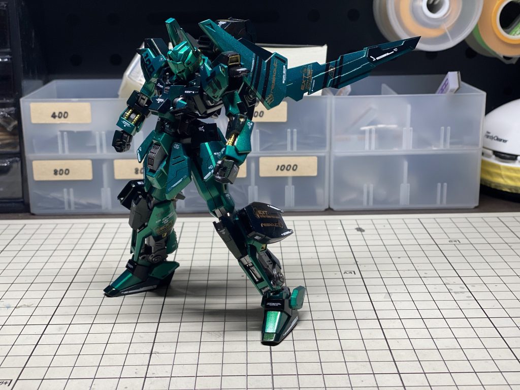 完成時の卓上写真です。