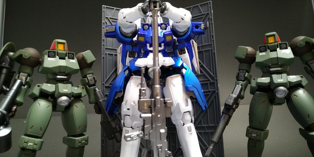 あおり気味に…Ex-Sとかもそうですがこの機体もほとんどの方このポーズ固定になりますよね？