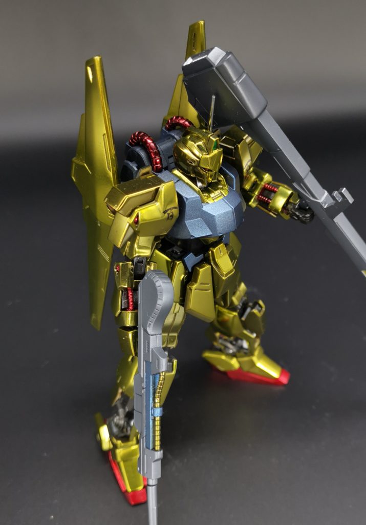 HGUC 1/144 百式 REVIVE メッキ調–3枚目/制作者：J@ガンプラ初めてみてた