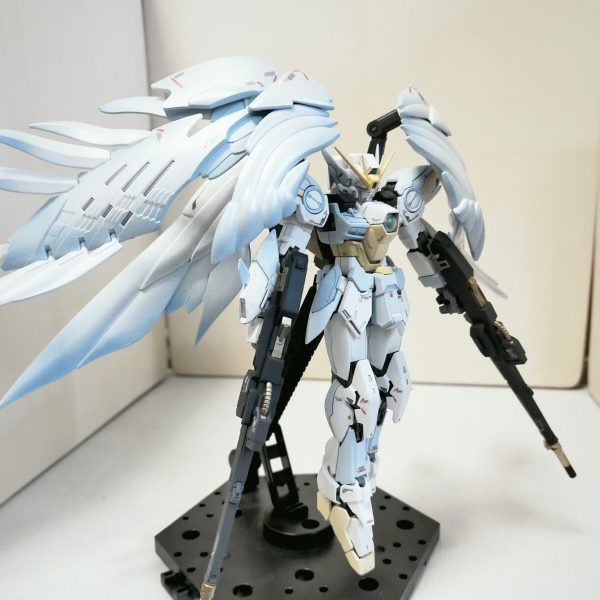 ＲG　ウイングガンダムゼロEW  スノーホワイト風