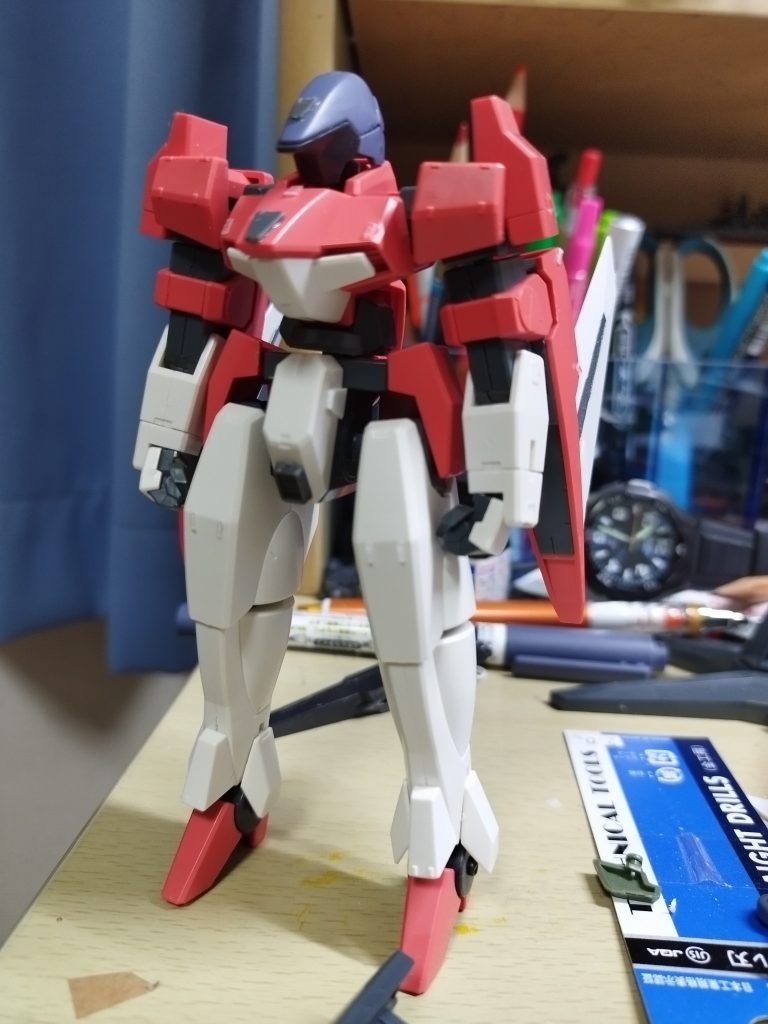 塗装前プラ板や市販パーツでディティールアップしたけど迷彩でわかりにくくなっている模様