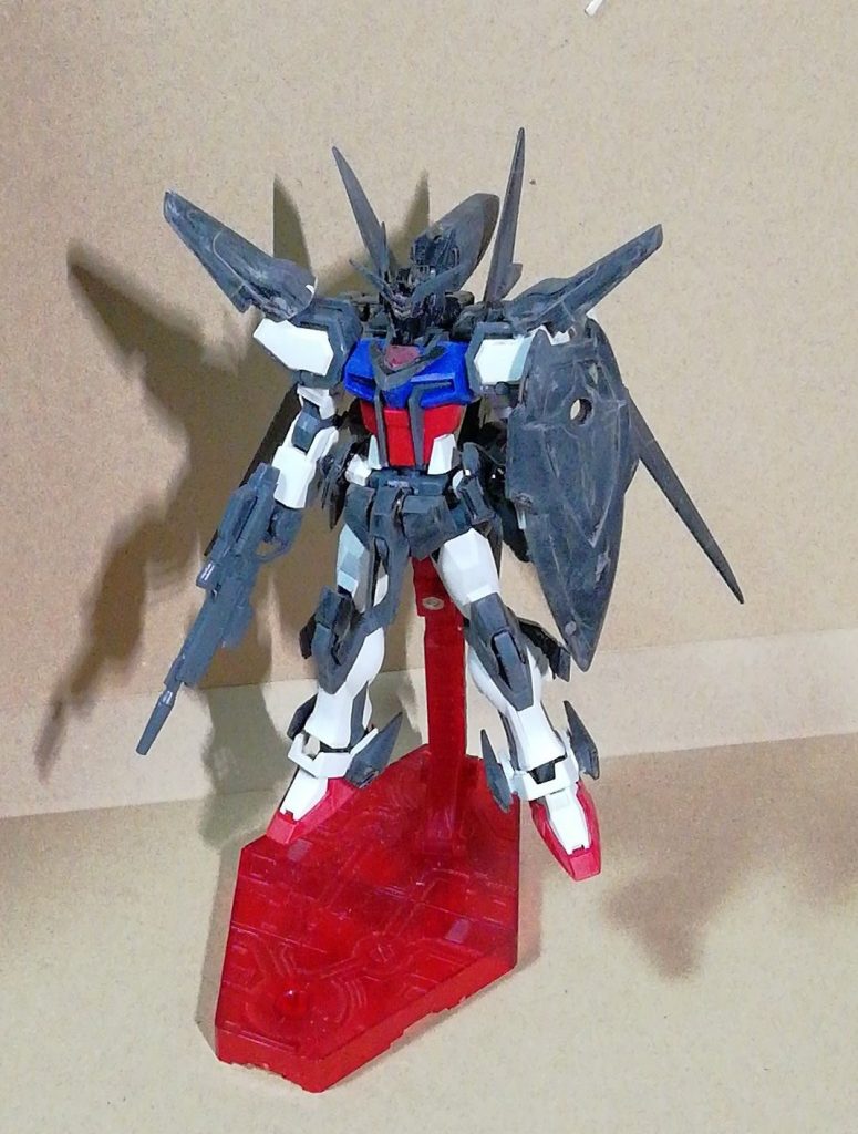 黒い部分がアカツキ。メッキ落とし大変でした。