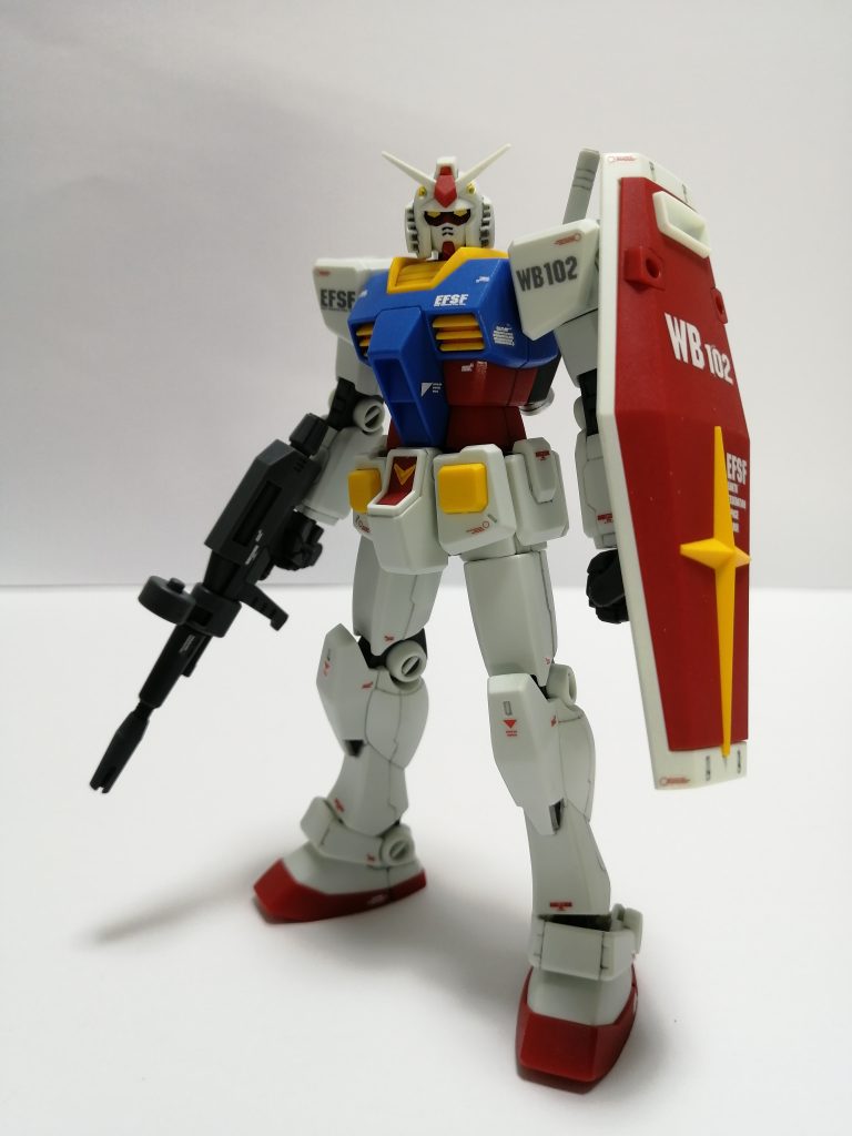 フロントビューです。つや消しトップコートしています。