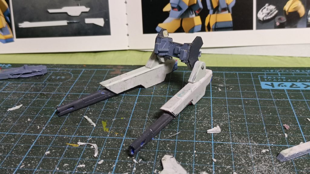 バックパック塗装前