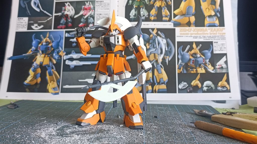 トマホーク塗装前