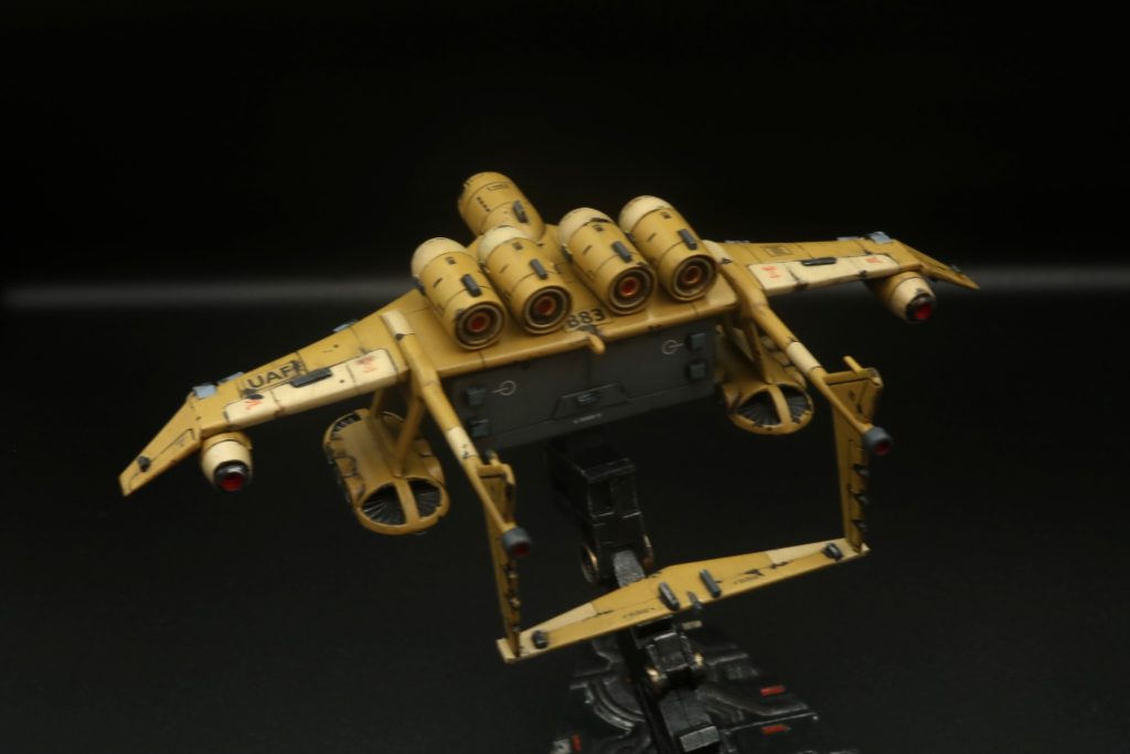 地球連邦軍輸送機　ミデア–3枚目/制作者：ヒロハル