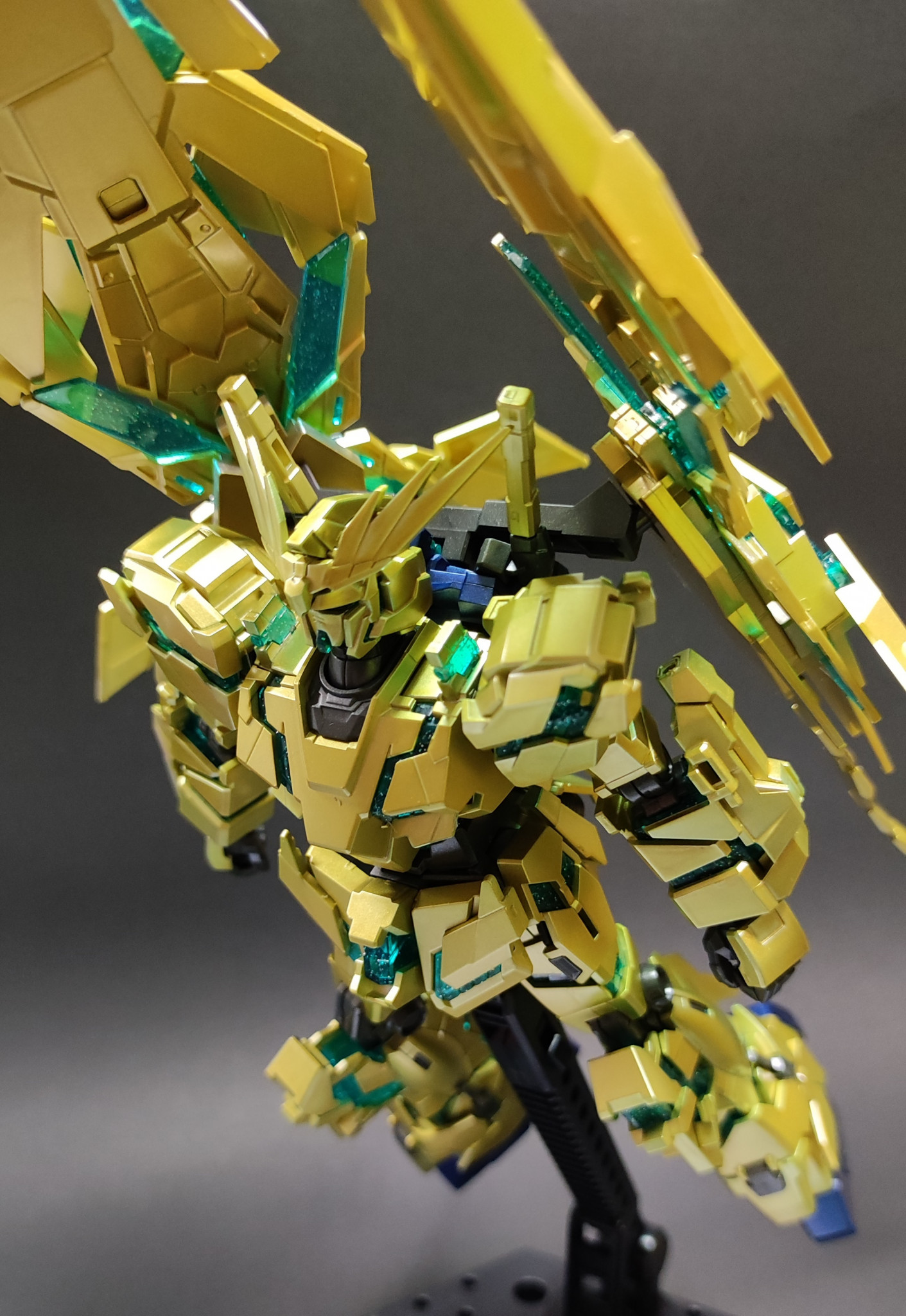 劇中再現】フェネクス覚醒シーン｜なおきちさんのガンプラ作品｜GUNSTA