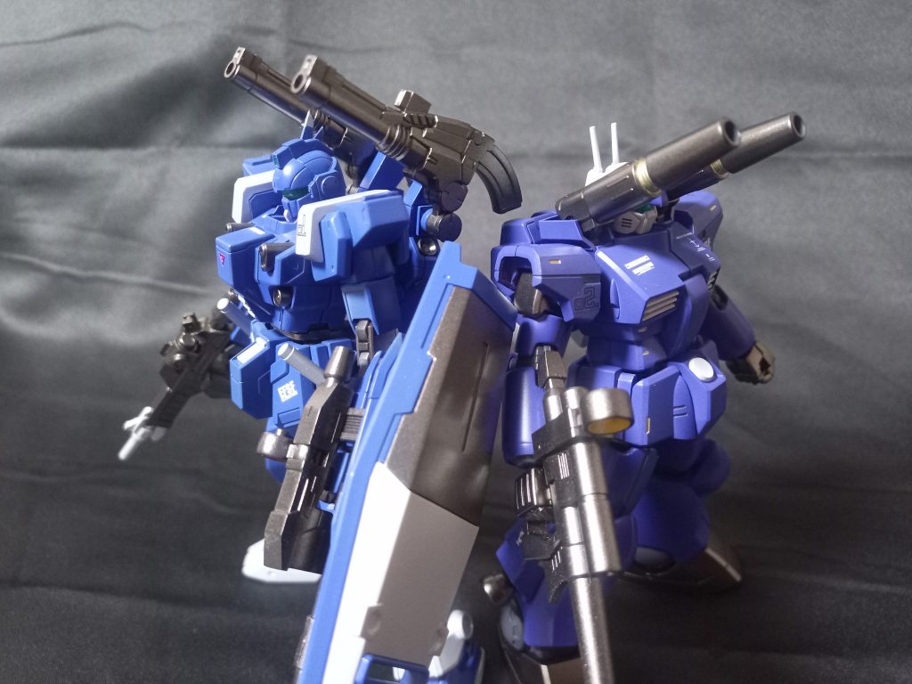 僚機と①。色調合わせると合いますね。