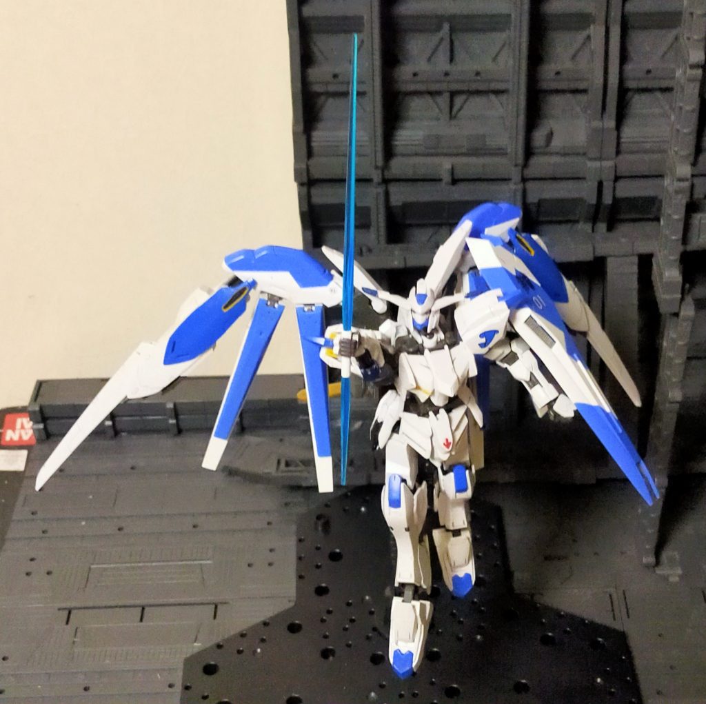 その気になればビームサーベルも装備可能。