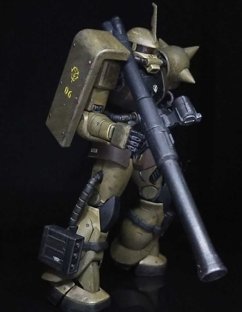 MGザクⅡ デザート塗装–3枚目/制作者:sorahanano