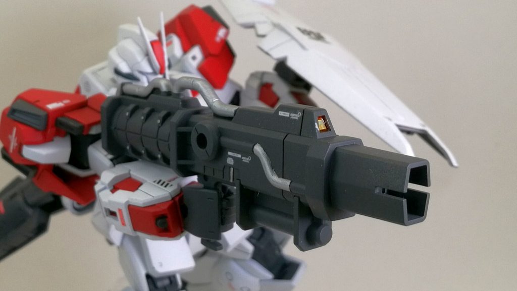 ライフルは超火力!モビルアーマーの装甲やiフィールドも余裕でぶっ壊す!動きがのろくなったため、敵の攻撃はシールドで受けるスタイルになりました