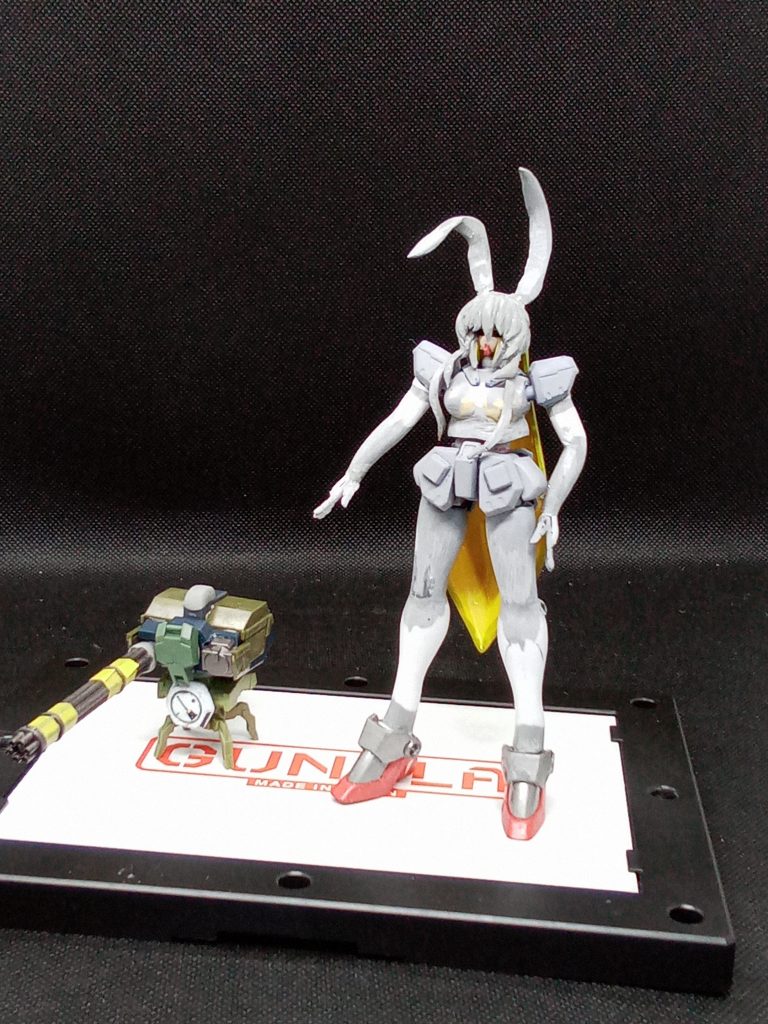 第一段階改造中のノーベル今から見ると・・当然ながらゴッツイ